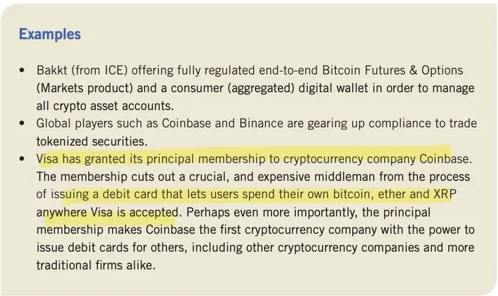 Visa Coinbase - Bron: SMQKEDQG X
