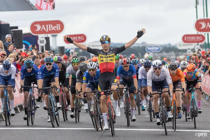 Wout van Aert conquistou a Volta à Grã-Bretanha, em 2023