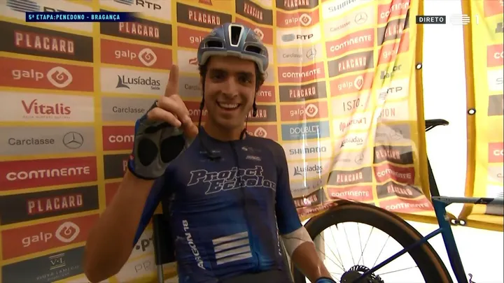 Hugo Scala Jr conquistou a 5ª etapa da Volta a Portugal e é 3º na classificação por pontos