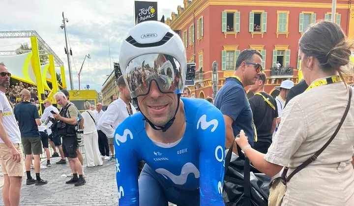 Nelson Oliveira completou hoje mais uma Volta a França