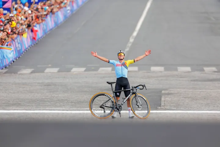 Evenepoel took home not one, but two gold medals from the 2024 Paris Olympics