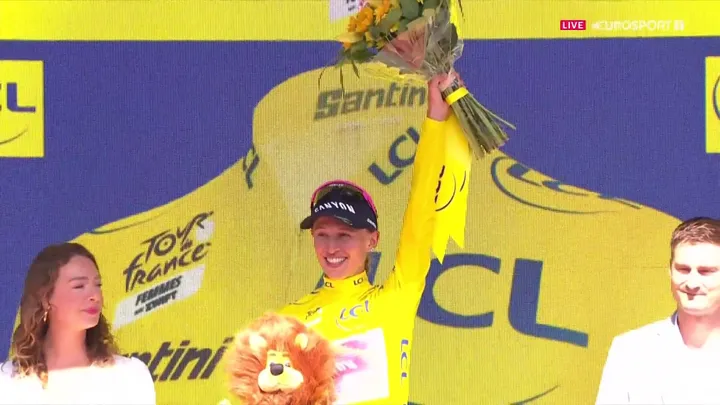 Katarzyna Niewiadoma é a 3ª vencedora diferente do Tour feminino, em 3 edições
