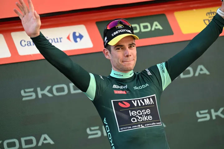 Wout van Aert struggled with injuries in 2024, but still shone at the Vuelta a Espana