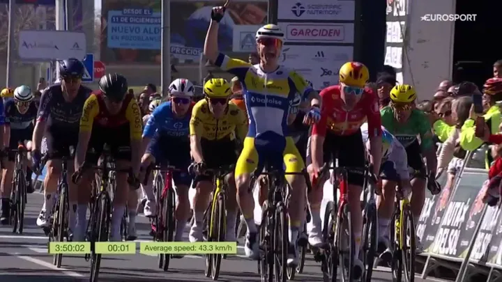 Tom Crabbe won the 2026 stage 4 of the Vuelta a Andalucia