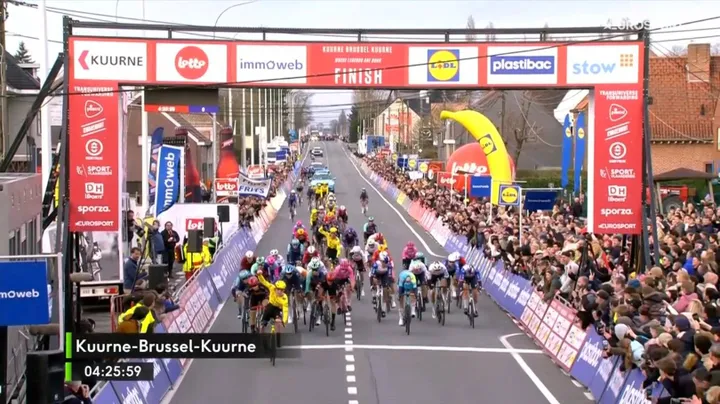 Matthew Brennan wins Kuurne - Bruxelles - Kuurne 2026