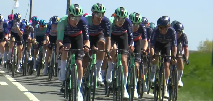 Decathlon setting a high pace in the peloton