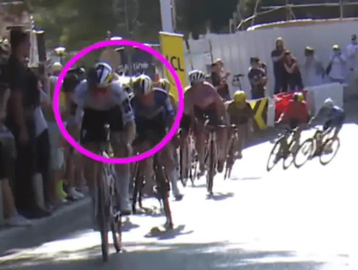 Celia Gery - Kasia Niewiadoma flashpoint at Tour de France Femmes 2026