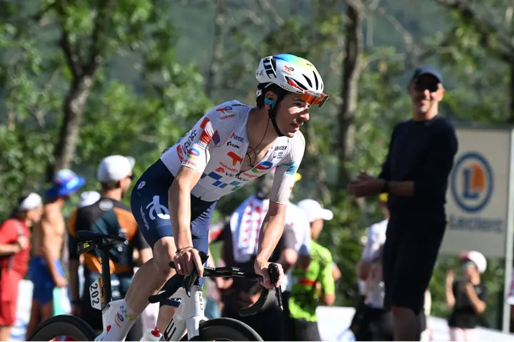 Nicolas Breuillard during the 2026 Tour de France