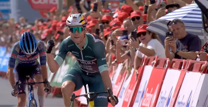 Wout Van Aert wins Vuelta a Espana stage 13