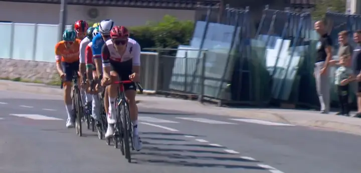 The day’s breakaway never troubled the main favourites for victory, but it was never allowed to build a significant advantage.