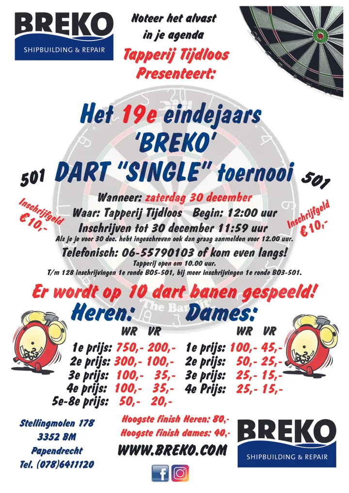 breko dartposter 2023