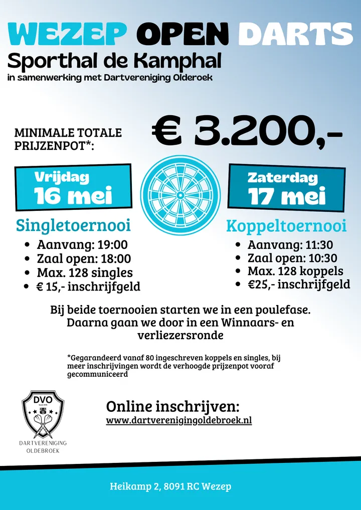 wezep open darts 2025