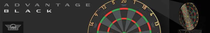 Bull's Advantage black Dartboard