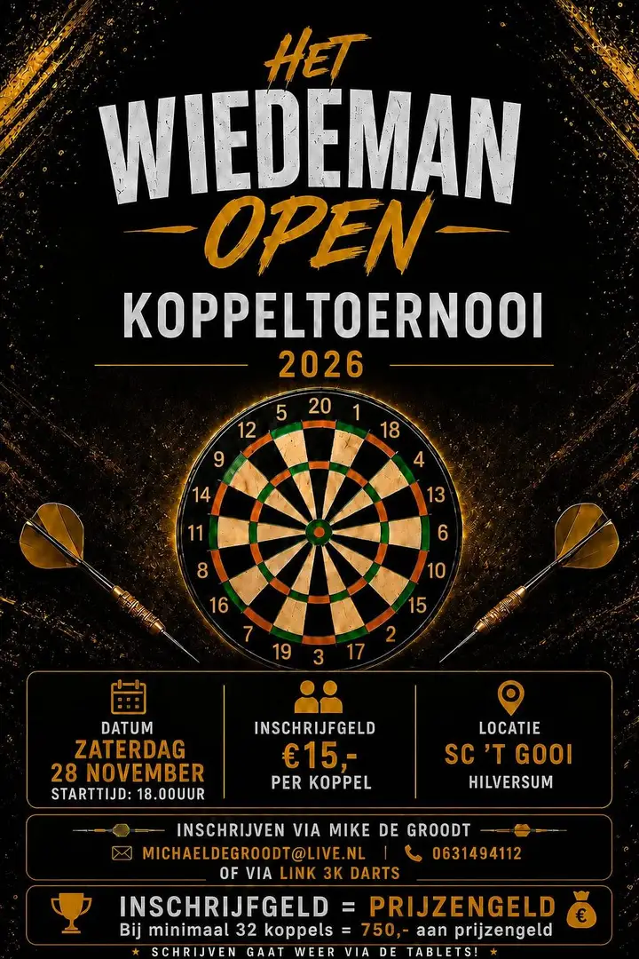 Wiedeman koppeltoernooi 2026