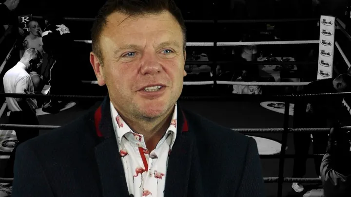 Chris Mason speaking to camera