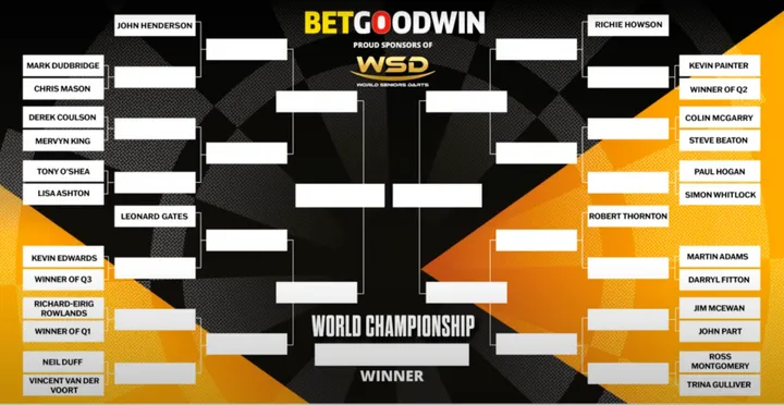 Credit: World Seniors Darts/Online Darts