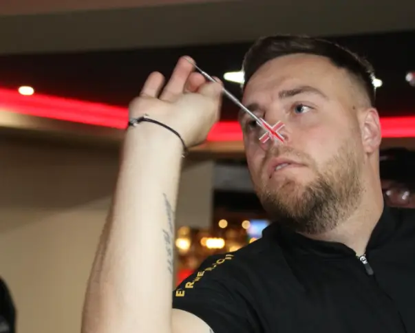 Joe Hunt in action