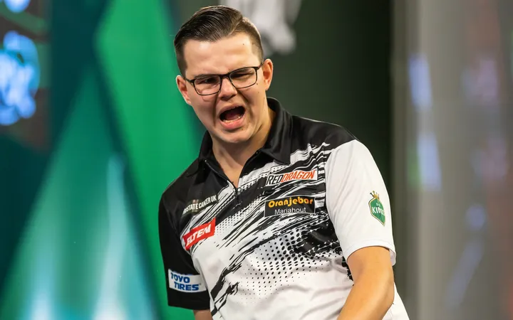 Gian van Veen in actie