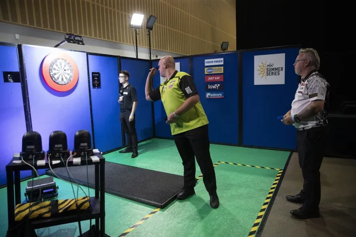 Noch Van Gerwen noch Wright hebben zich verzekerd van Pro Tour-glorie in 2024