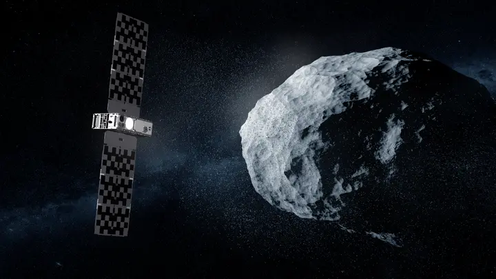 Hera bij de Astero&iuml;de.