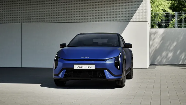 kia ev4 gt line blauw