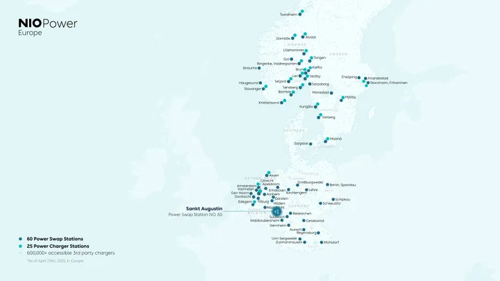 nio map