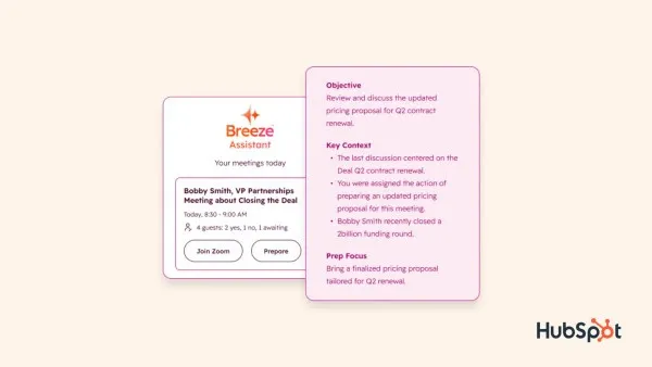 HubSpot Breeze