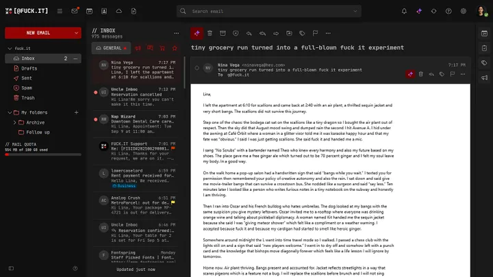 webmail desktop