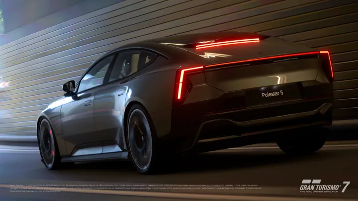 Polestar 5 in Gran Turismo 7