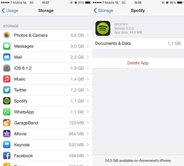 7 manieren om meer ruimte op je iphone te krijgen - 2