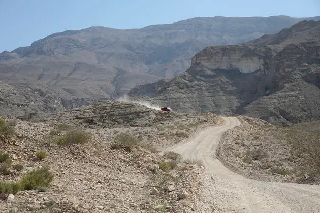 Rijden met de Amarok in adembenemend landschap