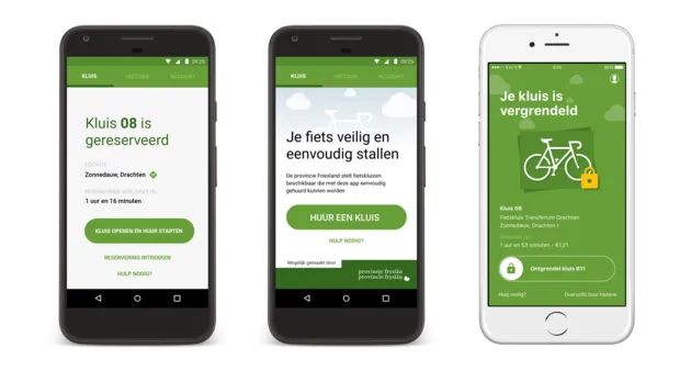 De fietskluizen-app is gemaakt door <a rel=\