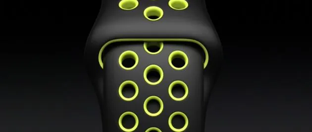 Het opvallende bandje voor de Apple Watch Series 2 Nike+