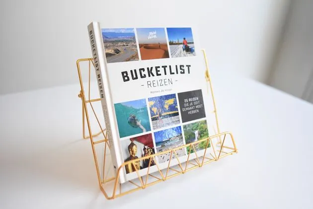 Bucketlist Reizen is vers van de pers en zal op 17 oktober officieel verschijnen!