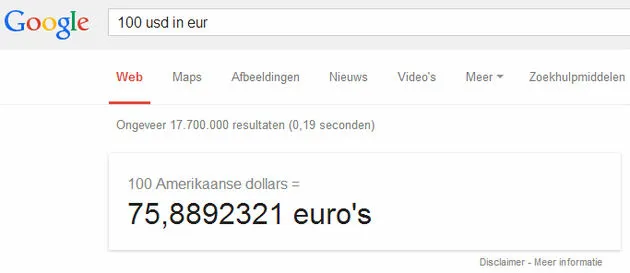 converteren valuta 4