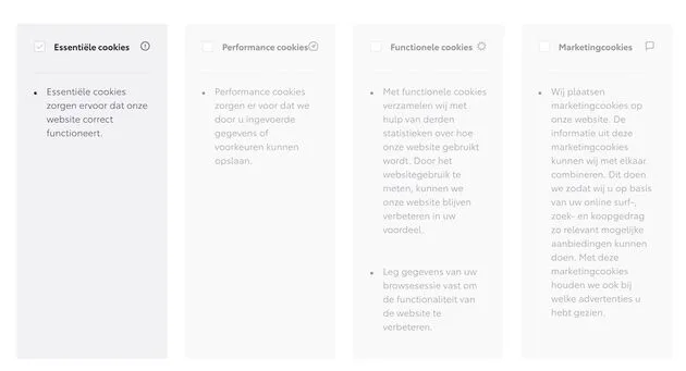 Het aanpassen van cookie-instellingen is niet altijd zo overzichtelijk.