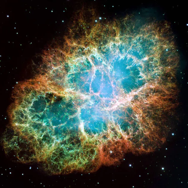 crab nebula mosaic
