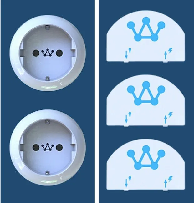 De twee verschillende versies: de ingebouwde (l) en de plug-in (r)