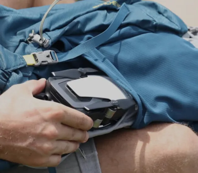 Zo. Klein. Beeld: DJI