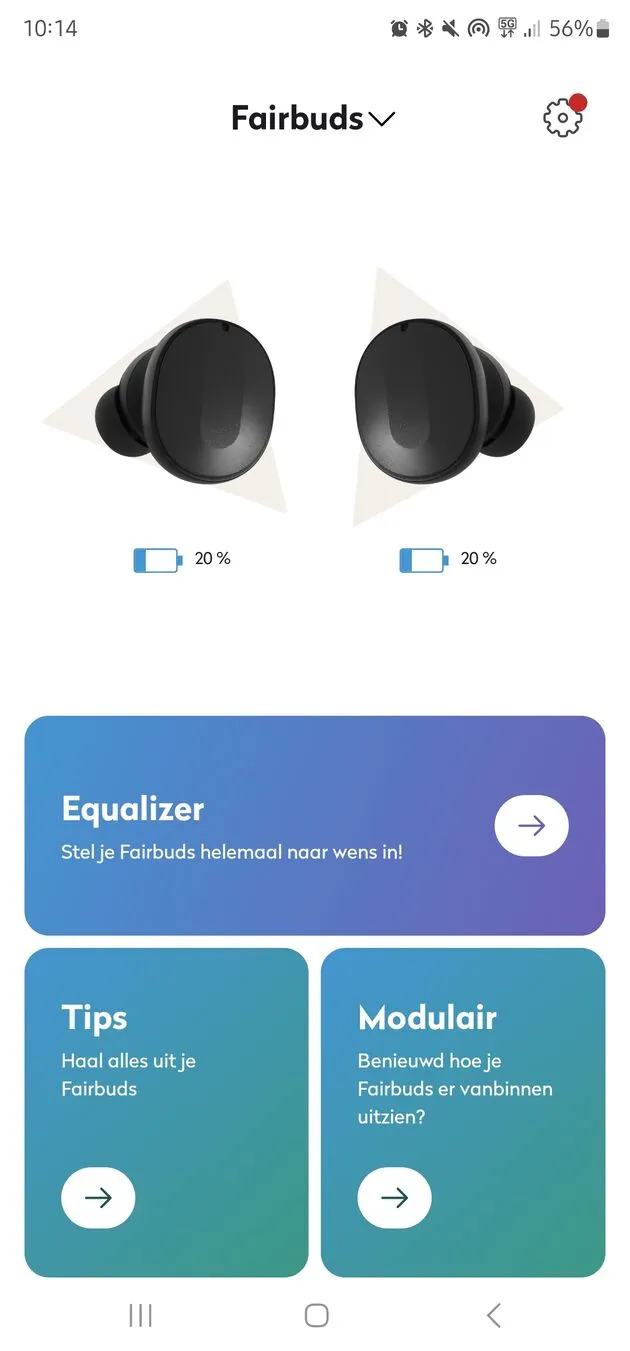 Fairbuds app
