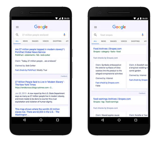 false google