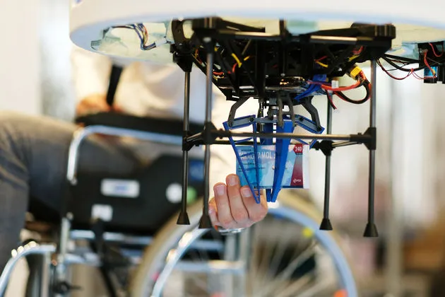 Foto drone en medicijn- Bram Saeys