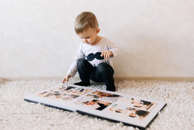 fotoboek baby