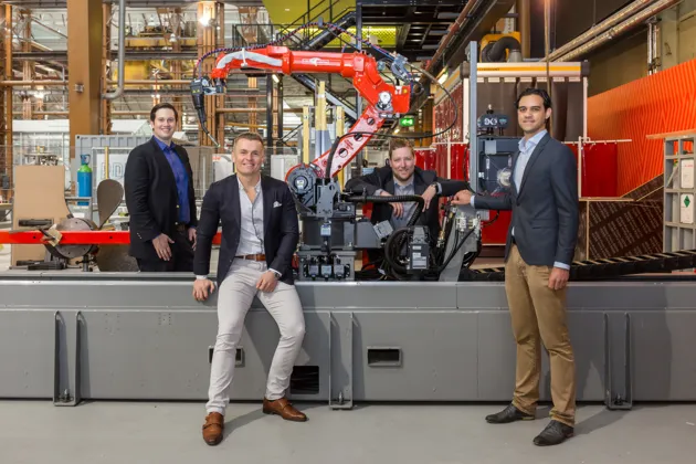 <i>De oprichters van IMSystems</i>