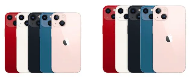 De iPhone 13 en iPhone 13 mini