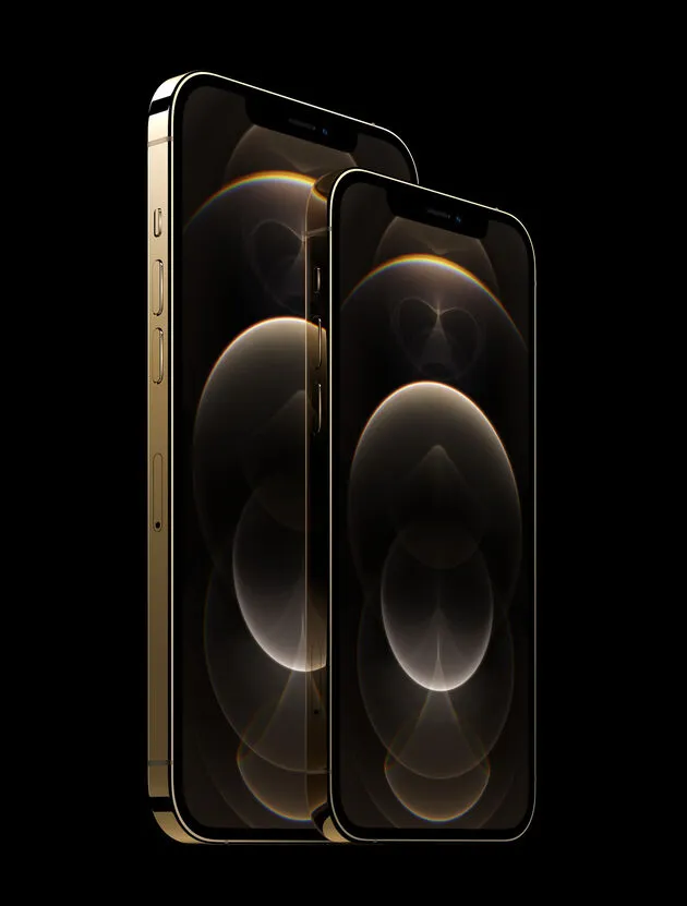 <i>Het design van de iPhone 12 Pro (Max).</i>