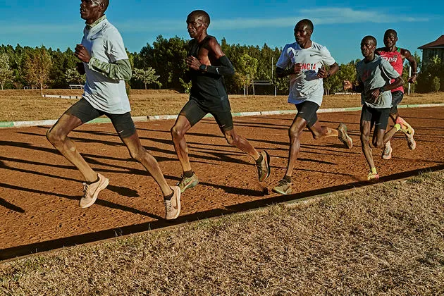 <i>En altijd maar weer trainen</i>