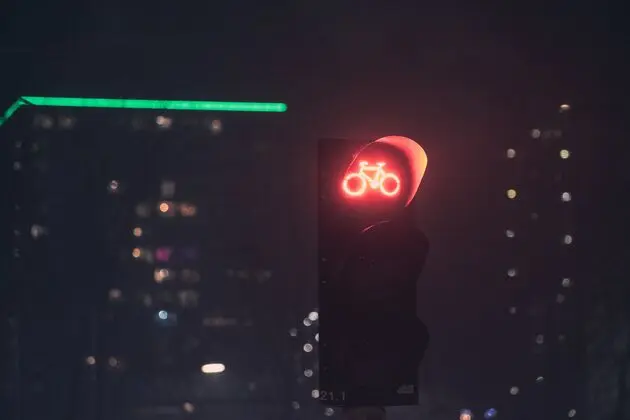 knopje stoplicht
