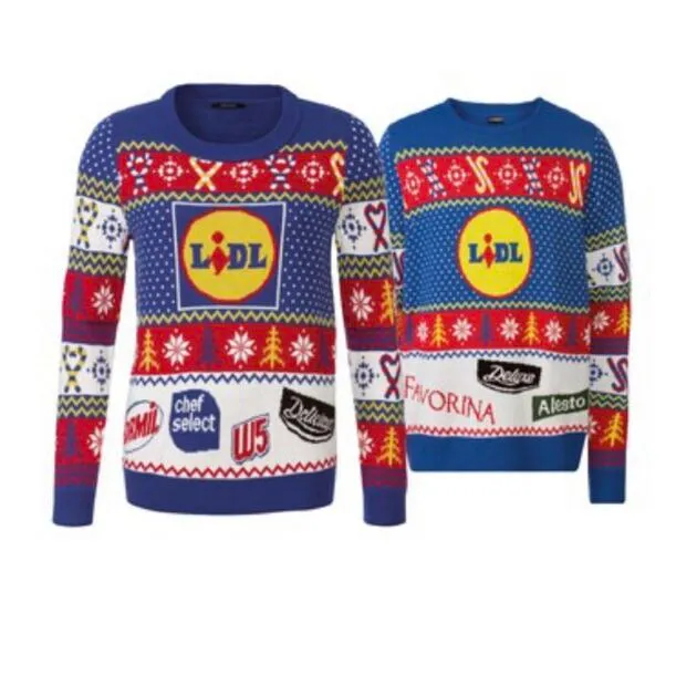 lidl kersttrui