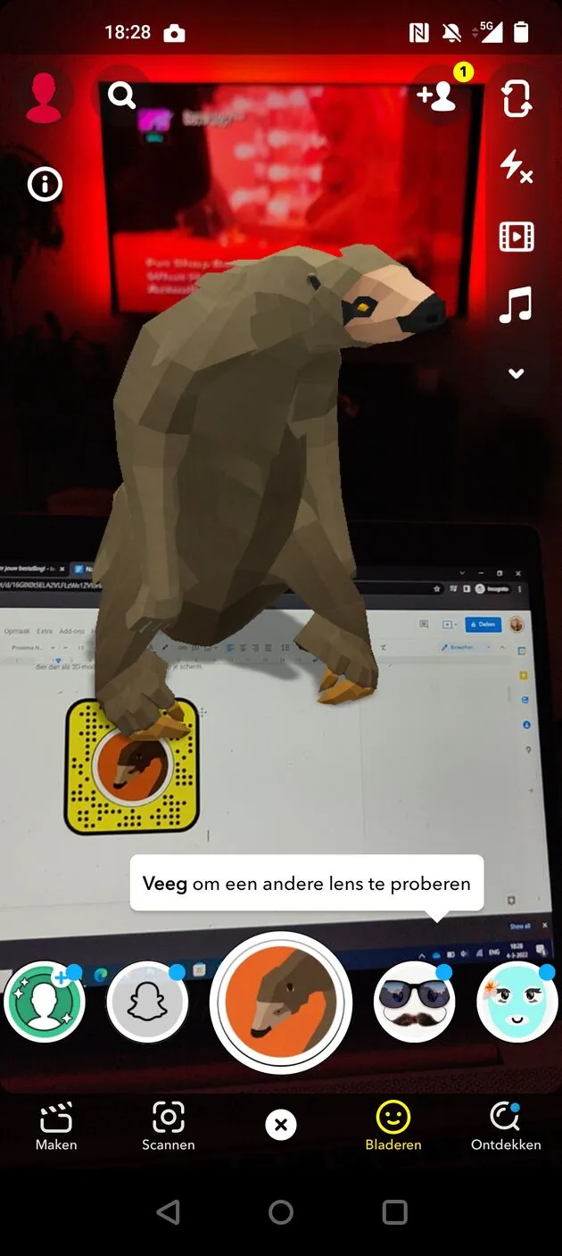 Luiaard AR
